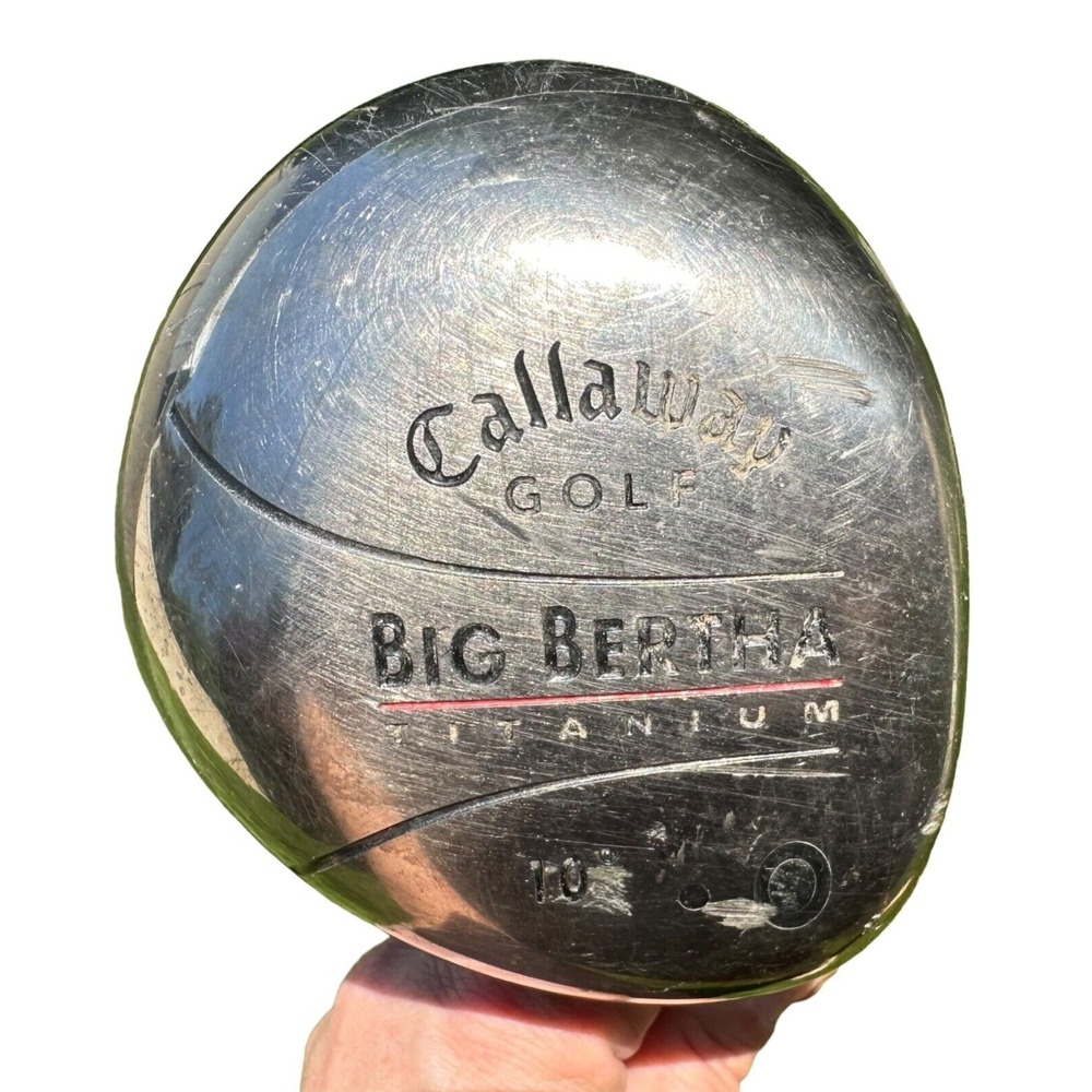 Callaway Big Bertha Titanium Driver 10° Regular RCH 65w RH